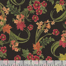 Harvest Festival Festive Floral - Black
