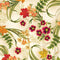Harvest Festival Festive Floral - Cream