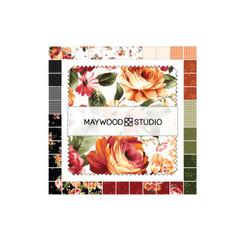 Harvest Rose 5" squares 42 pcs