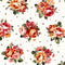 Harvest Rose Flannel  Bouquet - Cream