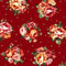 Harvest Rose Flannel  Bouquet - Red