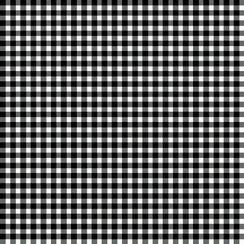 Harvest Rose Flannel Gingham - Black