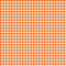 Harvest Rose Flannel Gingham - Orange