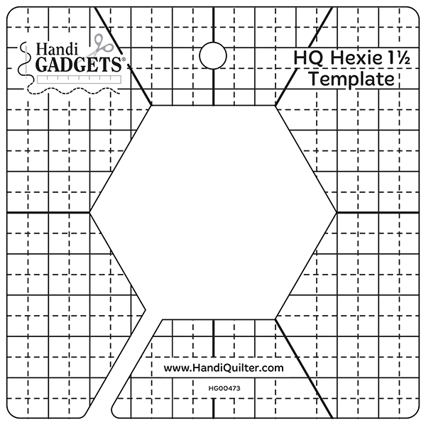 HQ Hexie 1 1/2" Template