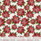 Holiday Greetings- Poinsettias - Ivory