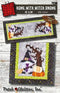 Home with Witch Gnome Table Runner Pattern