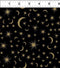 ITB Sun/Moon/Stars Moon & Stars Black