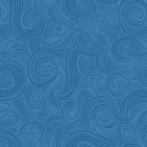 Just Color Swirl - Denim
