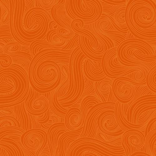 Just Color Swirl Orange