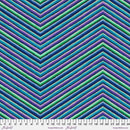 Kaffe Fassett Collective -  Chevron Stripe - Blue
