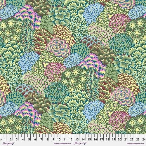 Kaffe Fassett Collective -  Large Oriental Trees - Stone