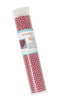Kimberbell Applique Glitter Sheets - Silver Pink Polka Dot