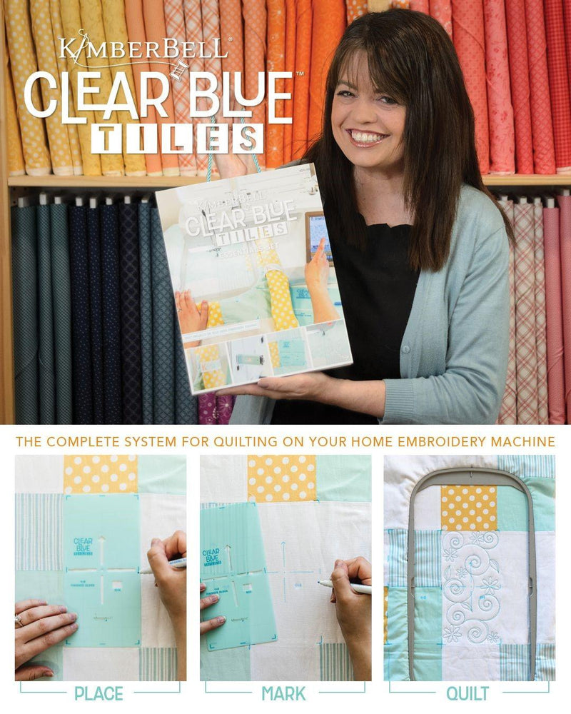 Kimberbell Clear Blue Tiles Essential Kit