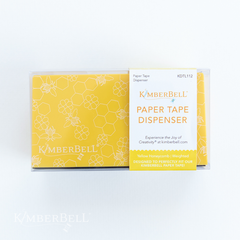Kimberbell Paper Dispenser, Yellow Honeycomb