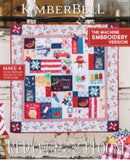 Kimberbell Red White & Bloom Quilt Embroidery Version