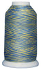 King Tut - Alexandria -  Blue, yellow, Medium Blue, Medium Yellow - 2000 Yds.