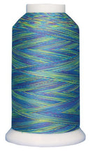 King Tut - Cairo -  Varigated Lime, Aqua, Purple, Blue - 2000 Yds.