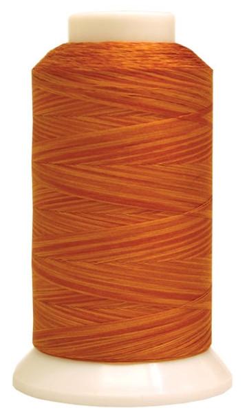 King Tut Thread - Flower Pot -  Varigated Dark Golds, Coppers, Orange - 2000 Yds