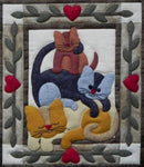 Kit Cat Stack Wall Quilt