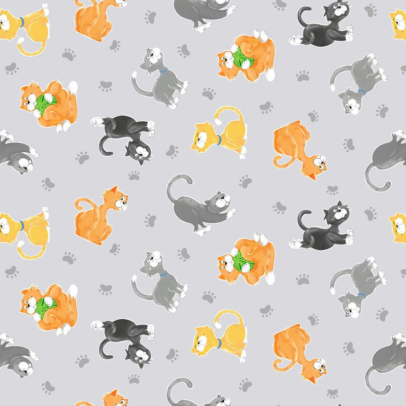 Kitty the Cat - Kittens Light Grey