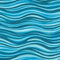 Laurel Burch Basic Wave - Aqua/Gold