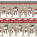 Let it Snow - Snowmen 11in Stripe