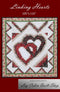 Linking Hearts Quilt Pattern - 105" x 114"