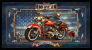 Live To Ride - Live to Ride Panel - Blue