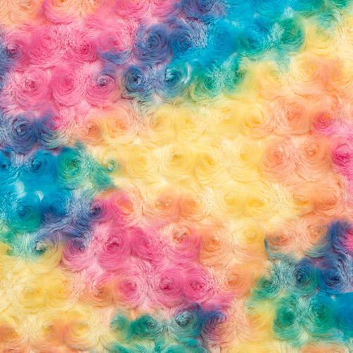 Luxe Cuddle Rainbow Rose - Sorbet