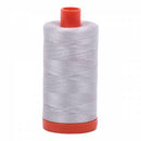 Aurifil Cotton Thread Solid 50wt 1422yds Aluminium 2615