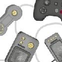 Man Cave - Game Controllers White