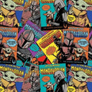 Mandolorian Comic Poster