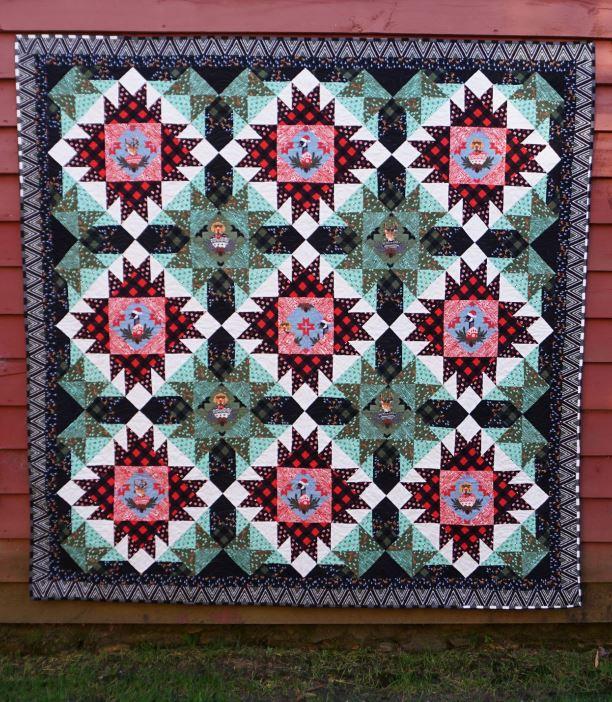Merry & Bright Flannel Quilt Kit
