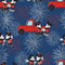 Mickey Fireworks fabric