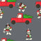 Mickey Red Truck Christmas