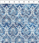 Nature's Winter - Snowflake Lace - Blue