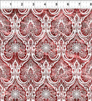 Nature's Winter - Snowflake Lace - Red