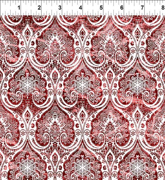 Nature's Winter - Snowflake Lace - Red
