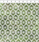 Nature's Winter - Snowflake Ogee - Green