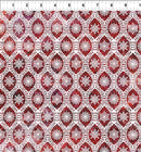 Nature's Winter - Snowflake Ogee - Red