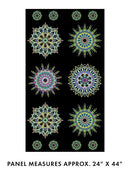 Needle Stara Panel - Blue/Multi