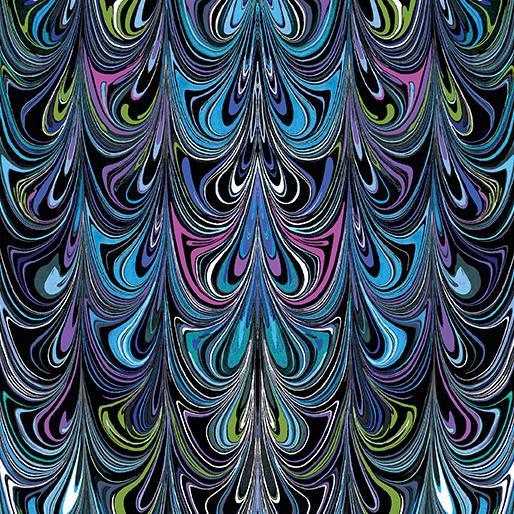 Needle Stars - Chandelier Blue Multi