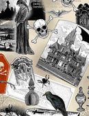 Nevermore Spooky Collage
