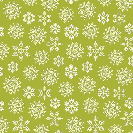 Nordic Cabin Nordic Snowflake - Lime