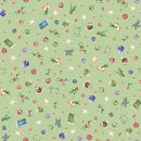 One Snowy Day -  Bits and Bobs - Green