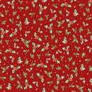 One Snowy Day -  Holly - Red