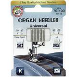 Organ Needle - Universal Needle combo #70-#100 - 5 per pkg.