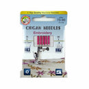 Organ Needles - Embroidery Assortment (3ea 75, 2ea 90)   - 5 per pkg.