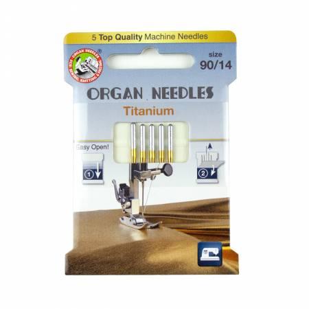 Organ Needles Titanium 90/14
