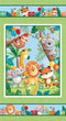Party Animals 24" Panel - Green